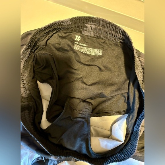 all in motion Black/Gray Camoflage Running Shorts - Picture 7 of 7